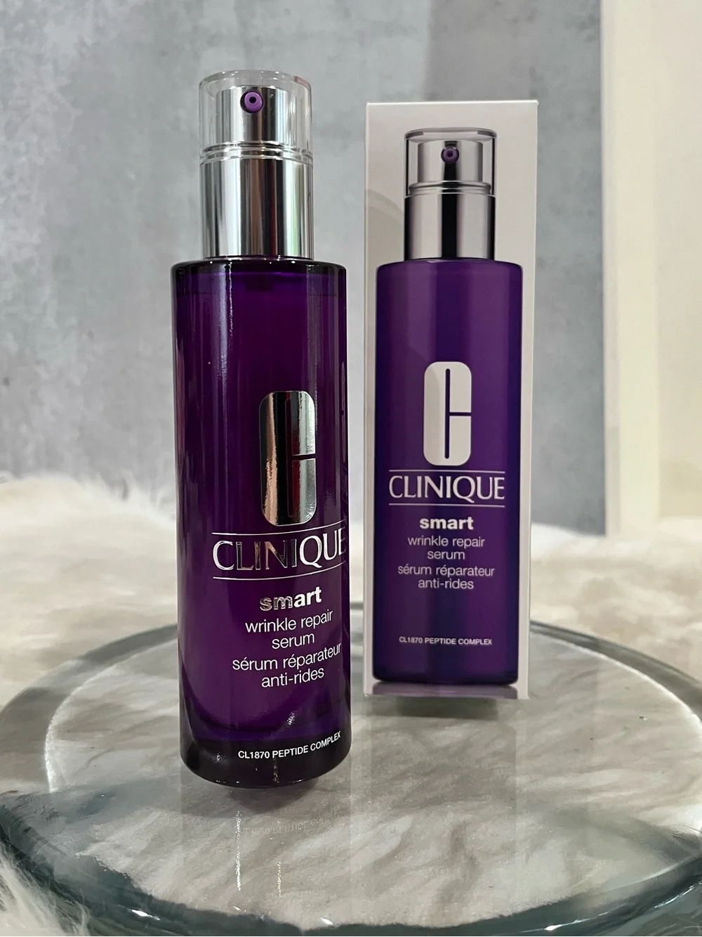 NEW Clinique Smart Wrinkle Repair Serum Peptide Complex Retinoid 3.4 oz jumbo